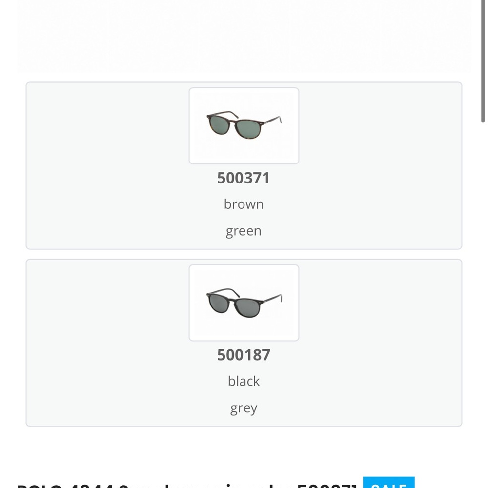 Polo by Ralph Lauren Tortoise Sunglasses - Picture 6 of 6